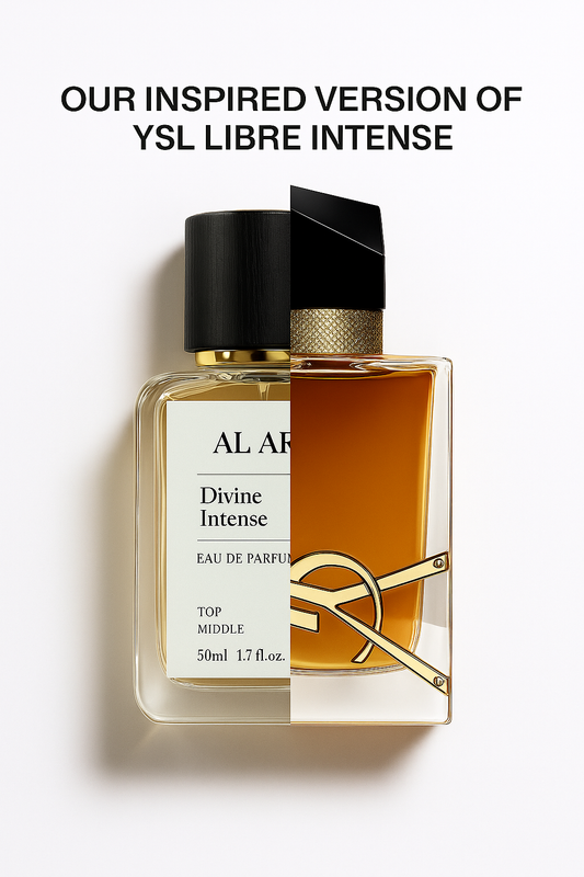 Divine Intense by Al Arsal | Long Lasting Eau De Parfum for Women | Inspired by YSL Libre Intense | Bold, Elegant & Sensual Women’s Fragrance | Premium Perfume Under ₹899 – 50ml